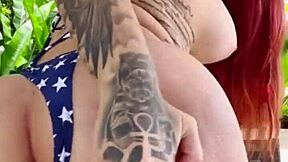 Beautiful latina teen cute solo shows big tits and opens ass in public outdoor setting