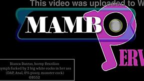 bianca dantas, you horny brazilian nymph, getting fucked by 2 big white cocks in ass with dap anal, no pussy, dirty talk, atm, and monster cocks ob552