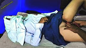 Indonesian teacher tempts student to try out her newly bought vibrator