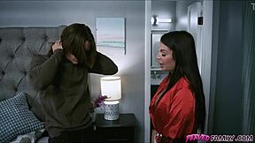 stepbro caught sniffing panties from not daughter teen