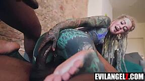 hey, check this dp dap with darrell deeps, nelson mandingo - hardcore double penetration action! 🔥🍆