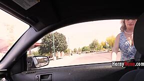 hey, check how 60s hardware with horny granny flashing big tits outdoors was built different!