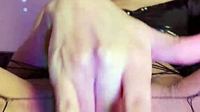 hey bunny girl, let's play with fingers and buttplug in lingerie - waifus juice