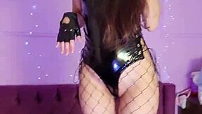 hey bunny girl, let's play with fingers and buttplug in lingerie - waifus juice