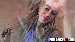 hey, check this dp dap with darrell deeps, nelson mandingo - hardcore double penetration action! 🔥🍆