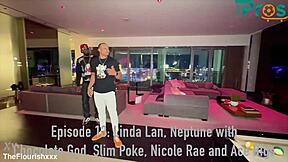 petite asian linda lan squirts at interracial party with nicole ray and monster cocks