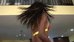 Royce rae takes that hard black cock deep in her sweet ebony pussy!