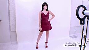 simply stunning teen model feels so excited getting fucked at her modeling audition