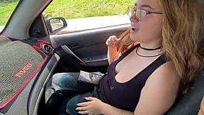Hey you need gas or maybe some ass instead? Check the full video on sheer for that wild car encounter with curvy bbw.
