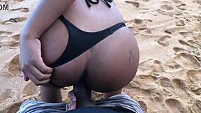 Met Beautiful Brunette On Beach Chat Led To Steamy Encounter