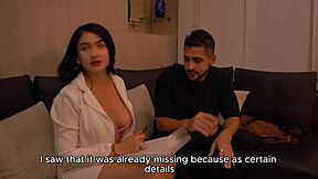 Milf Real Estate Agent Hints At Hard Quickie Sex With Huge Cock In Bent Over Doggystyle