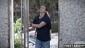 innocent step siblings get tricked into beach foursome by nudist step parents on freetaboo net