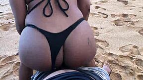 Met Beautiful Brunette On Beach Chat Led To Steamy Encounter