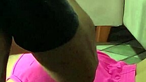 Amateur teen with big tits gets strong anal sex from stepdad after dubious massage