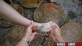 stepmom trailed him right into his bedroom for some taboo blonde blowjob and fuck action