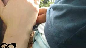 massage therapist oils boyfriend's big caucasian cock after trip