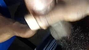 african teen shows phat cock sucking lips, beautiful mouth, drinks cum