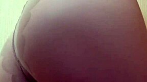 Whoa, check out nylon ass worship with mistress Elza Koms in heels and lingerie