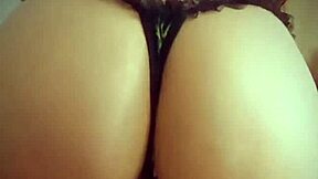 exotic teen girlfriend in jeans and leggings gets anal creampie from pov doggystyle fucking as slutty roommate