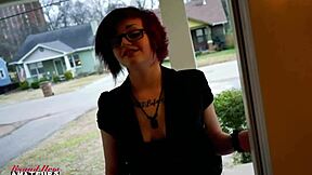 Inked Hottie Marci Enjoys To Dildo Fucks Her Pussy While Rubbing Her Tits In Pov