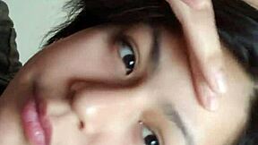 She gives a Native American blowjob with big tits and cum in mouth, swallowing every drop from his huge cock.