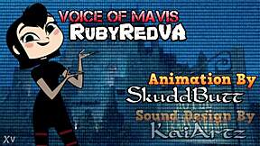 Mavis experiences intense hardcore sex sounds in a hotel room with crossdressing elements