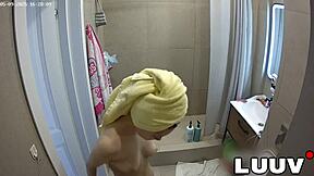 Luuv Grossys dream of being a star becomes reality with her first homemade video in shower