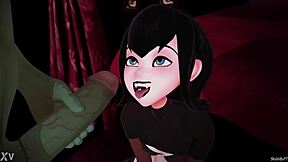 Mavis experiences intense hardcore sex sounds in a hotel room with crossdressing elements