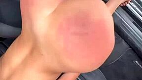 Why not hard sex in car destroying petite slut's tight pussy with huge cock?