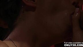 Amateur brunette teen with tattoo and piercing teases in high definition pov scene from Only3x network featuring Alison Tyler and Ryan Driller.