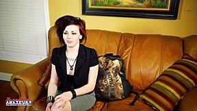 Inked Hottie Marci Enjoys To Dildo Fucks Her Pussy While Rubbing Her Tits In Pov