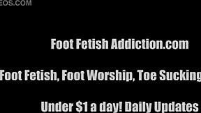 I love when you suck on my sweet little 18+ teen toes, oh yeah, just like that...