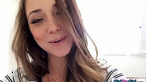 i love when this coed films me facesitting her with my shaved pussy