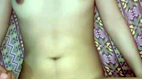 small boobed teen aubrey addams casually gags on hard dick in 4k while chilling