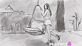 petite milf gloria sol with big natural tits enjoyed passion posing in outdoor striptease session