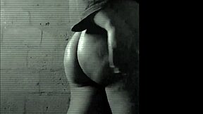 This young thick African teen with massive ass cheeks teases in a striptease session.