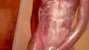 This Mzansi teen strokes a hard cock up close in homemade solo action.