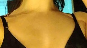 Debora Mendes Intense Pov Blowjob And Reverse Cowgirl Ride In Black Panties Ending With Cum On Ass At Motel!