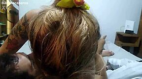 with cute mesh lingerie she wets her teen 18+ big ass stepdaughter in milk?