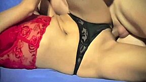 why cheat on my girlfriend with this horny hermanastra in homemade latina fun?