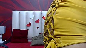 Doggystyle Latin Ass Babe Bent Over With Big Tits