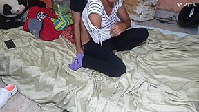 Amateur Friends Shift From Joking To Getting Hot In Lingerie And Costumes