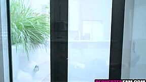 step sister couldnt resist step brothers big dick with blowjob brunette taboo fucking and shaved pussy action