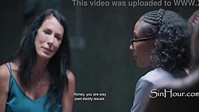 Oh man, this sex support group with petite student and teacher went totally gnarly with hardcore domination!