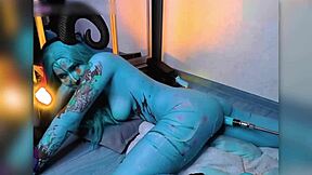 Demoness Moans from Hell's Anal Penetration into Tight Ass Leading to Massive Squirt