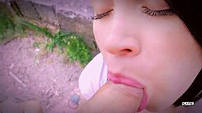 Hey slut stepsister, want this big cock blowjob pov with cum in your mouth?