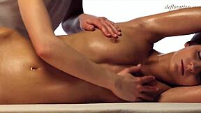 Oh, that beautiful sensual virgin massage for Vera feels amazing