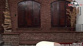 spanish blonde college teen picked up for homemade anal gangbang with double penetration feels so intense