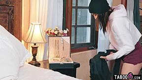 Milf Kendra James Spanks Teen Indica Monroe For Stealing Jewelry