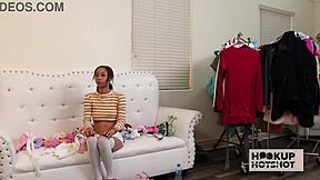 Petite Alicia Reign Gets Hooked on Bryan Gozzlings Intense Rough Sessions in This Casting Interview